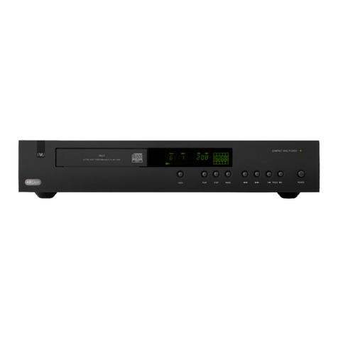 Arcam FMJ CD17 Handbook