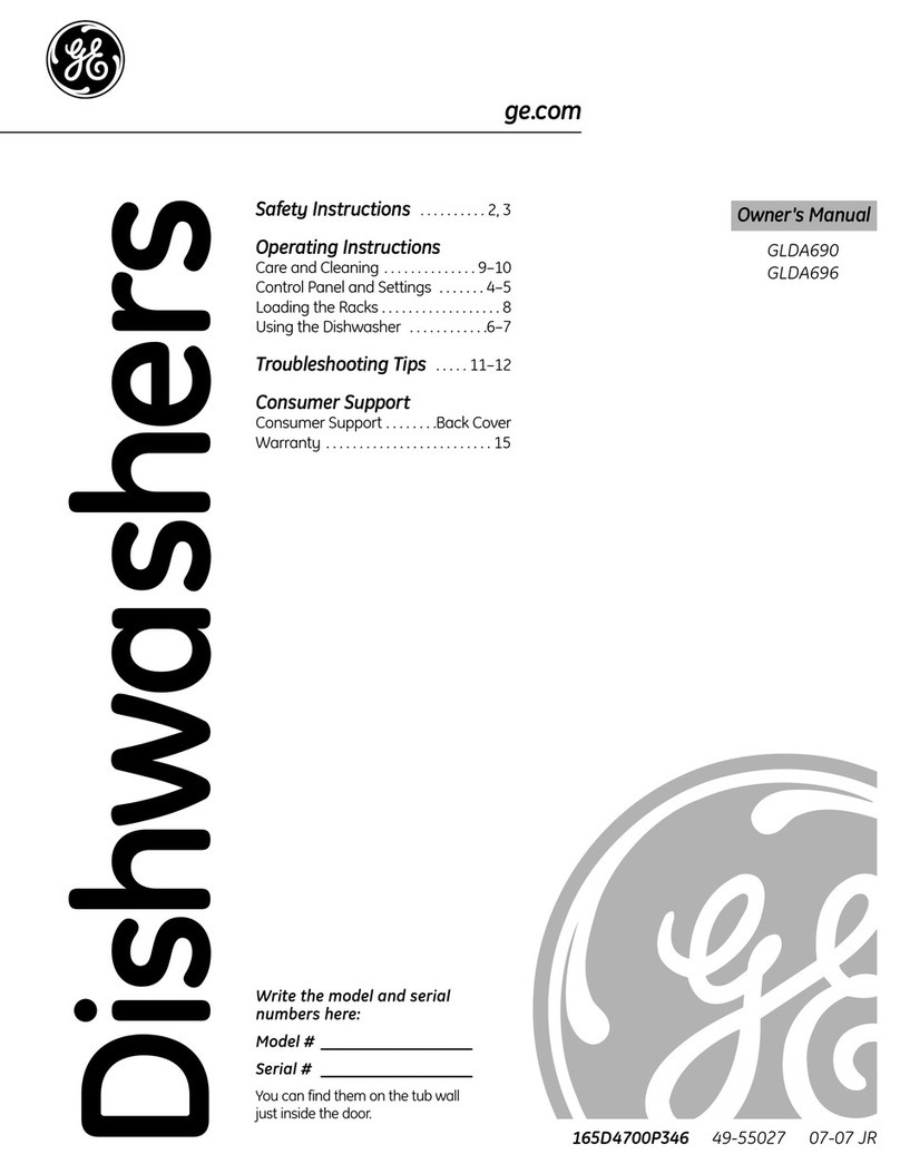 GE GLDA690 User manual