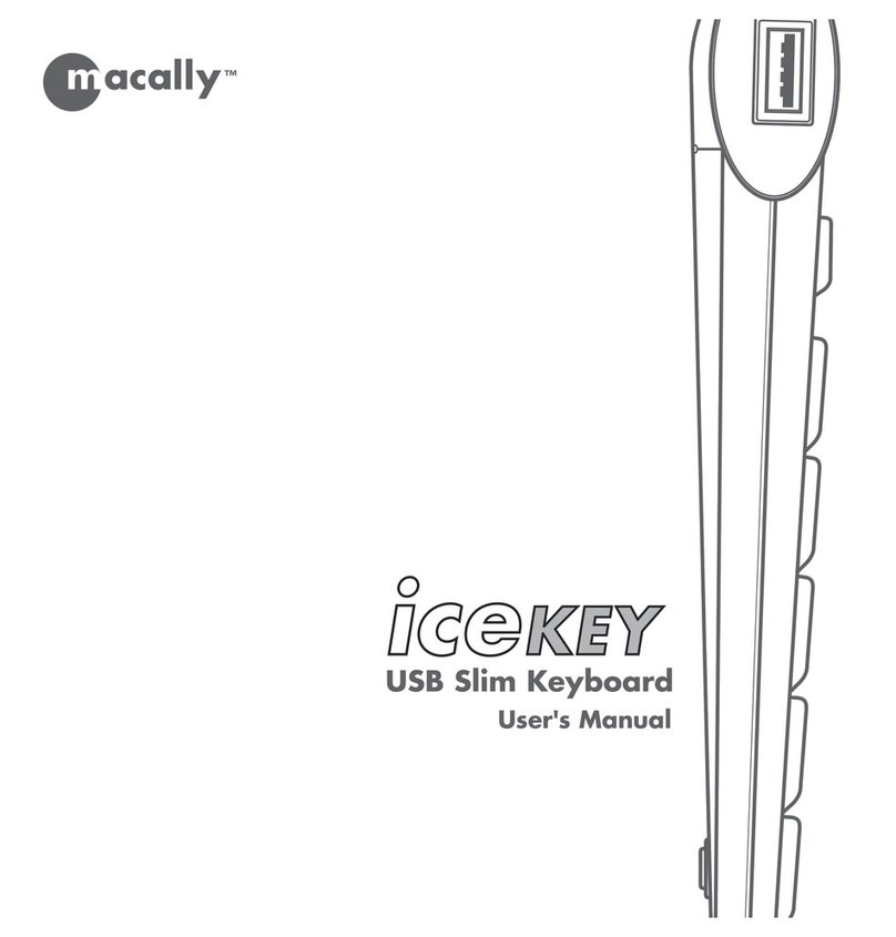 Macally IceKey User manual