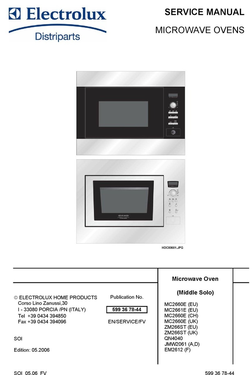 Electrolux MC2660E (EU) Service manual
