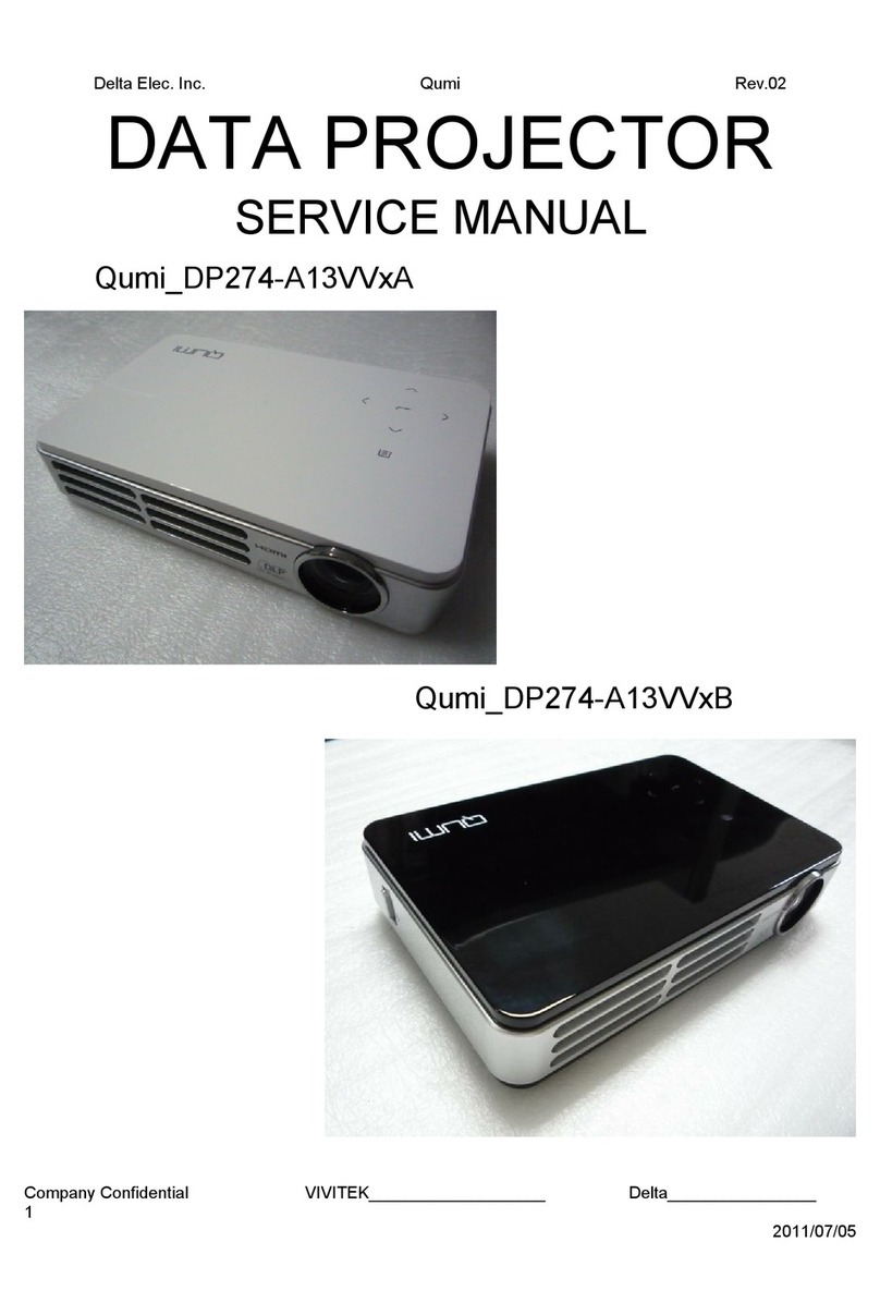 Delta Qumi_DP274-A13VVxx User manual