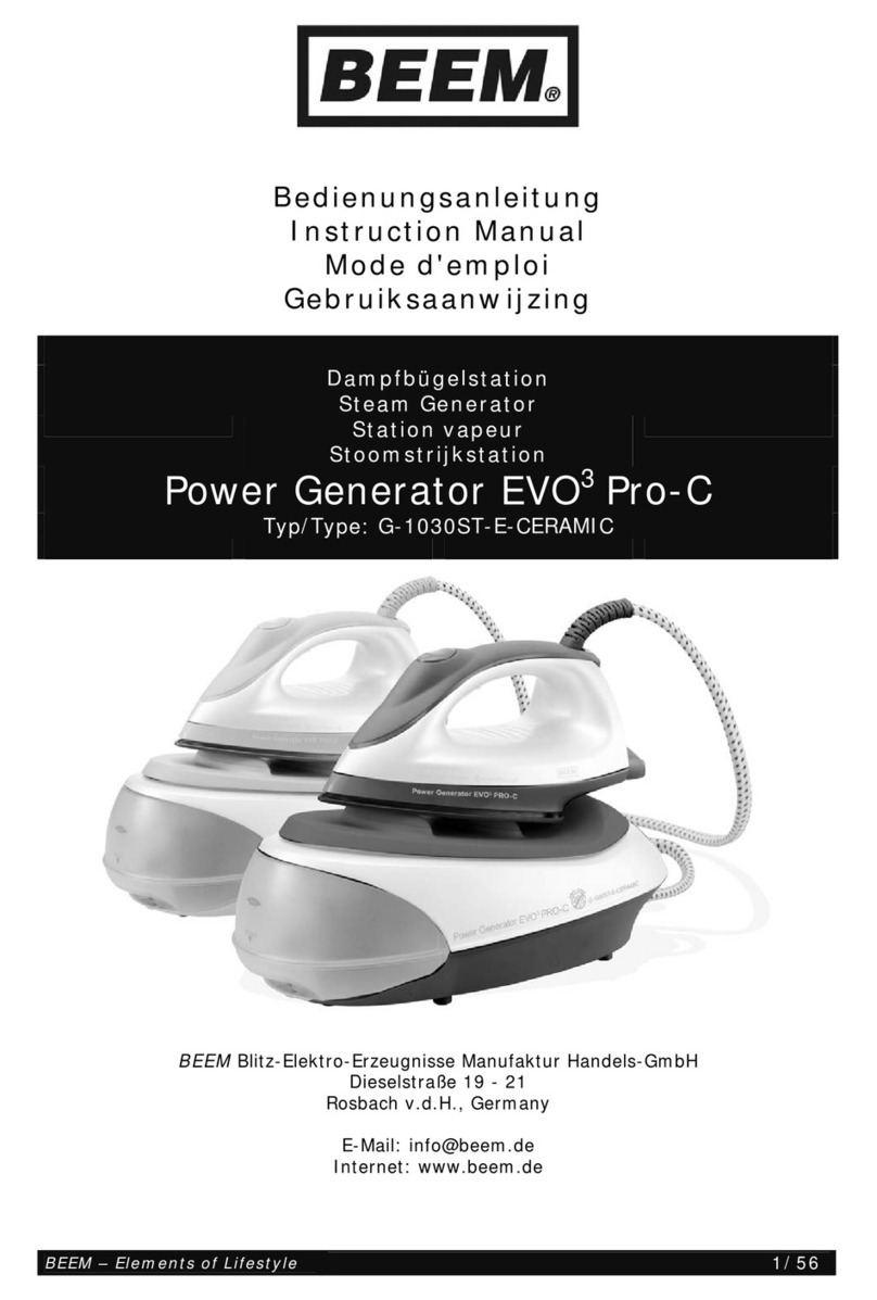Beem G-1030ST-E-CERAMIC User manual