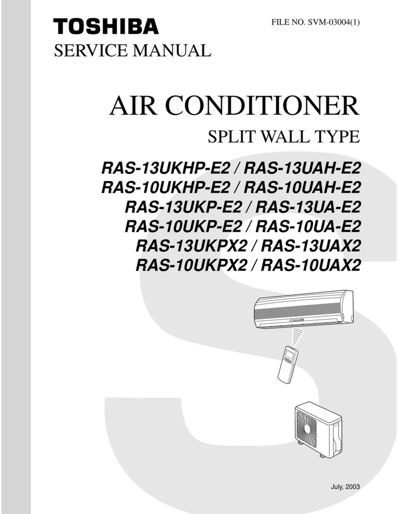Toshiba RAS-13UKHP-E2 User manual