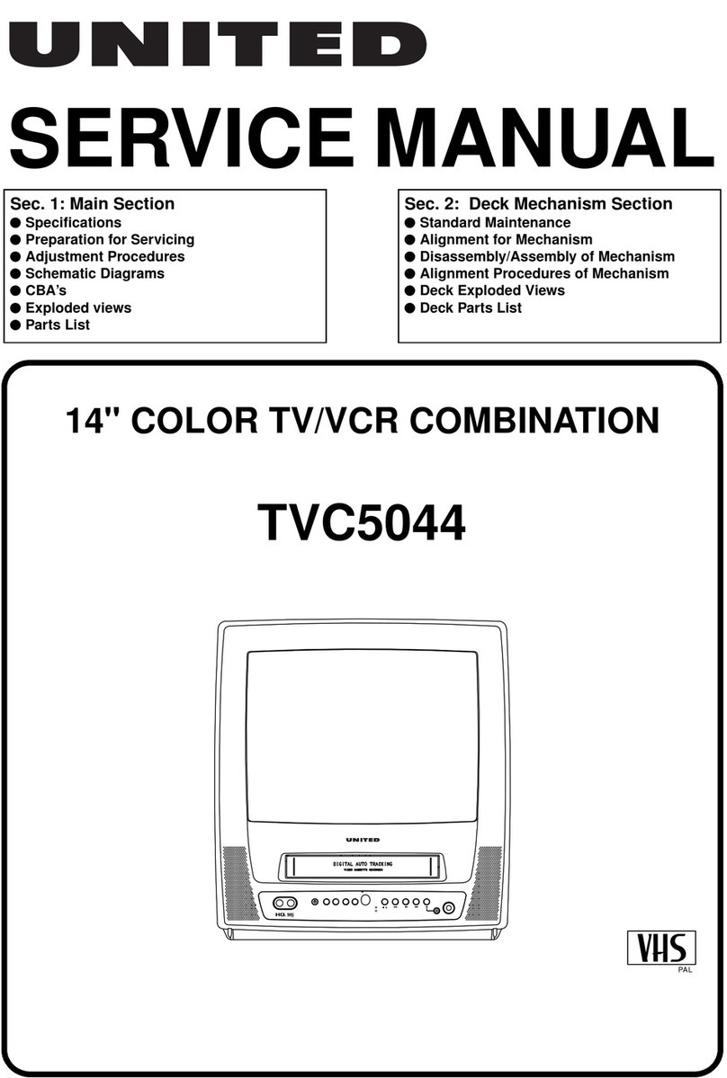 UNITED TVC5044 User manual
