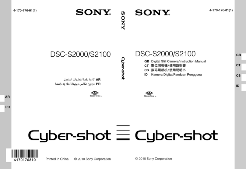 Sony Cyber-shot DSC-S2000 User manual