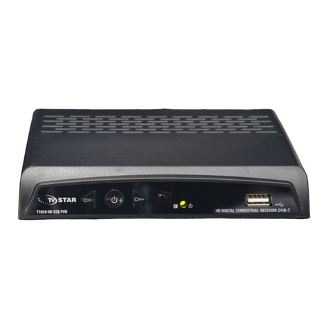 TV Star T1030 HD USb PVR User manual