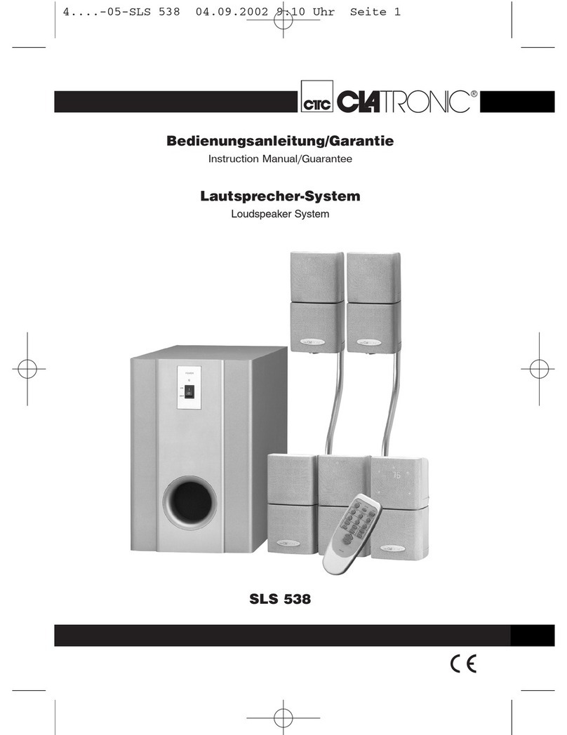 Clatronic SLS 538 instruction manual