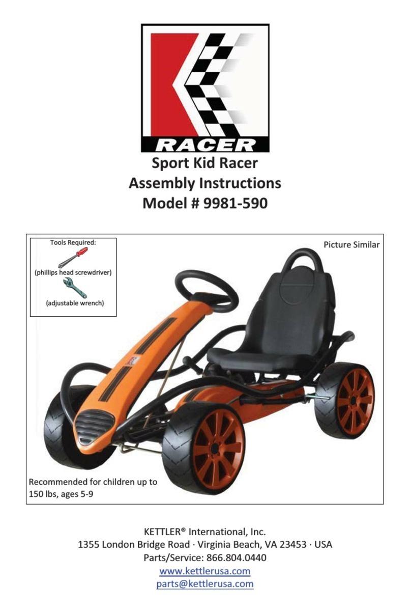Kettler 9981590 Assembly instructions Kettler 9981590 Assembly instructions