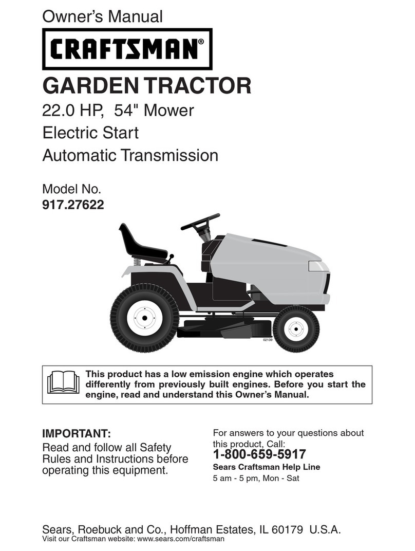 Craftsman 917.27622 User manual