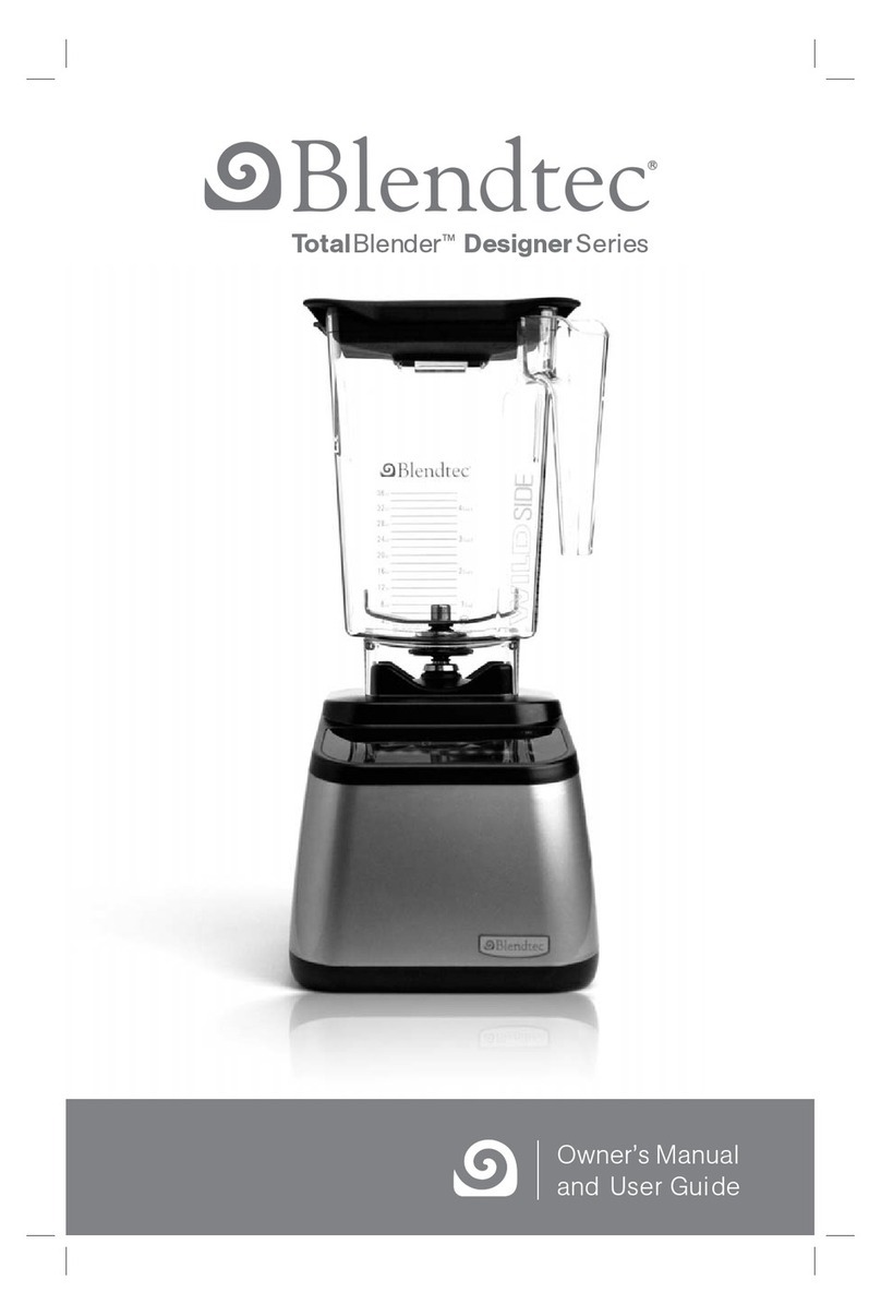 Blendtec TotalBlender DesignerSeries Guide