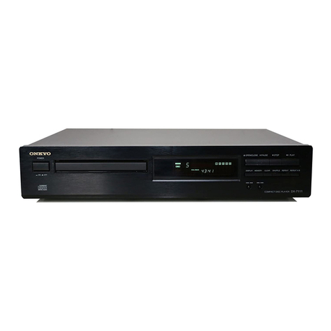Onkyo DX-7211 User manual