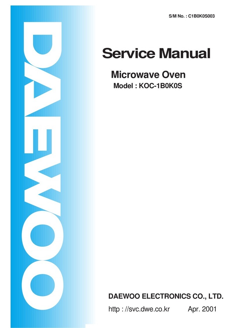 Daewoo KOC-1B0K0S User manual