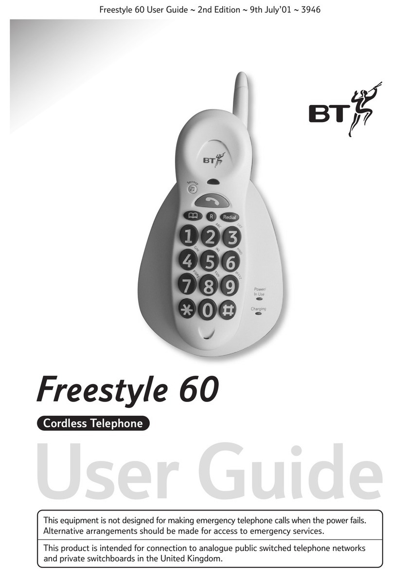 BT FREESTYLE 60 User manual