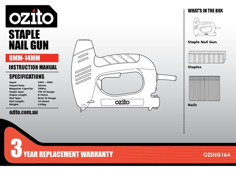 Ozito OZSNG16A instruction manual