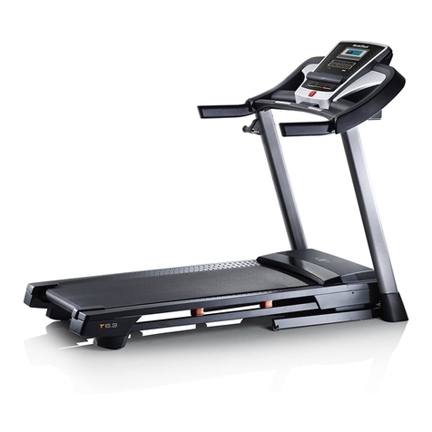 NordicTrack T 6.3 user manual