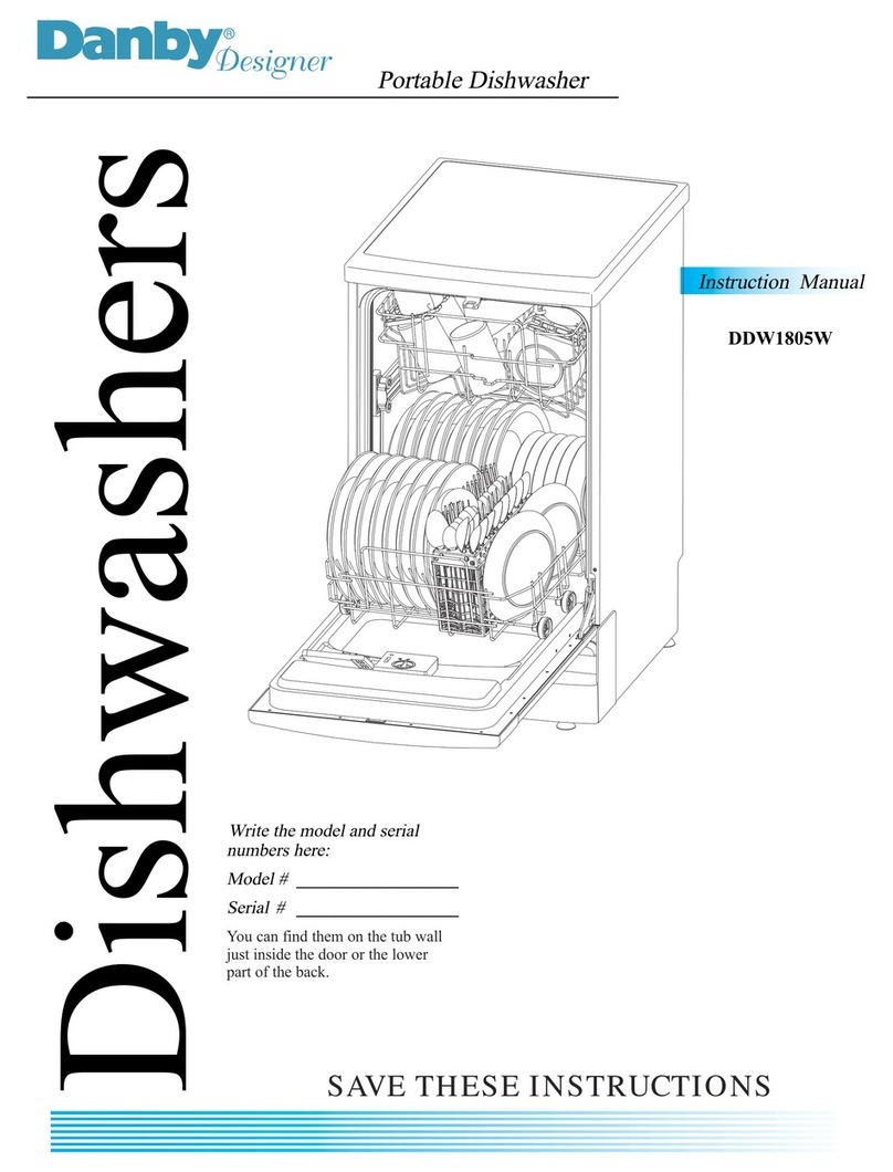 Danby Designer DDW1805W User manual