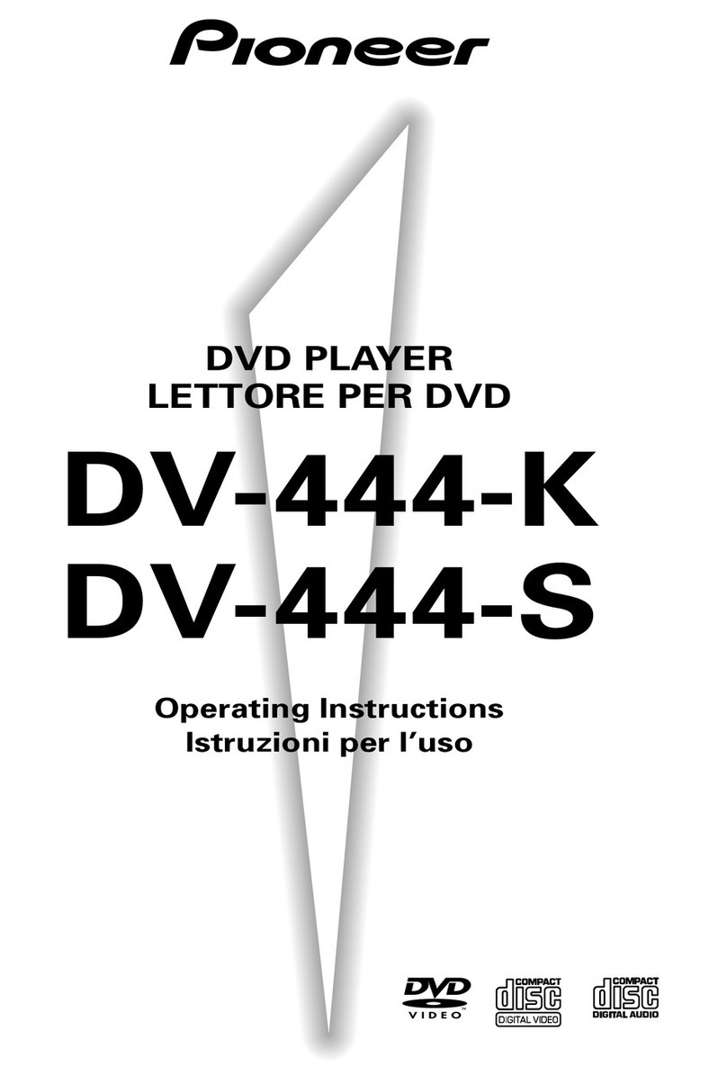 Pioneer DV-444-K User manual
