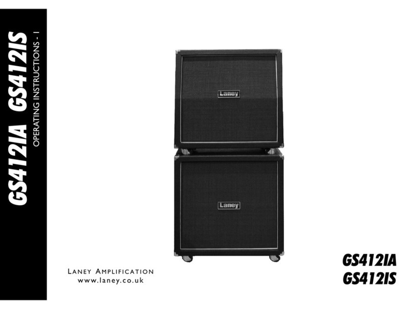 Laney GS412IA User manual