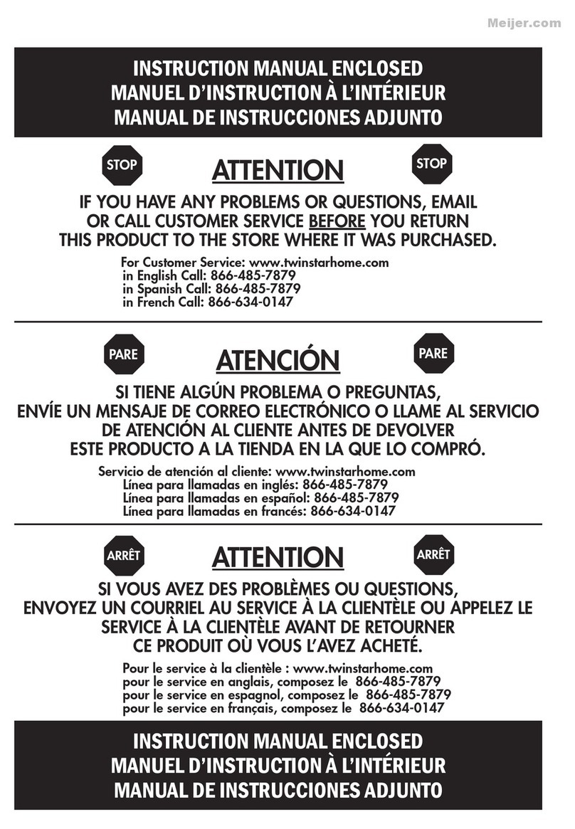 Meijer CW-52ACT-TS instruction manual