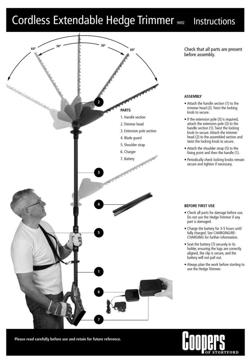 Coopers 9492 instructions