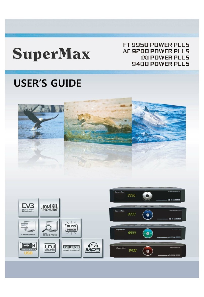 SuperMax AC 9200 Power Plus user guide