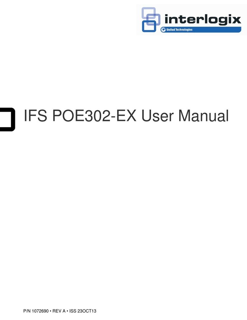 Interlogix IFS POE302-EX User manual