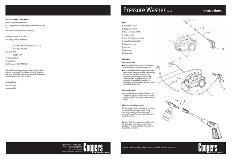 Coopers 9435 instructions