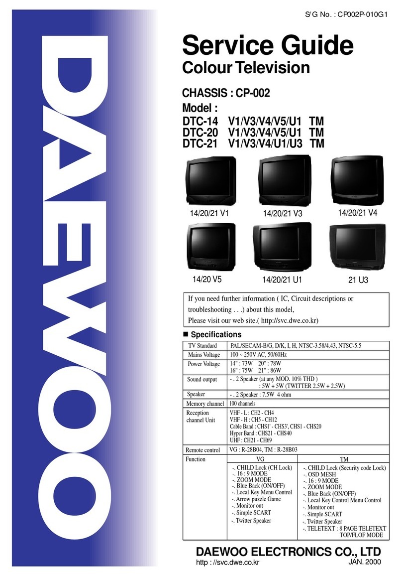 Daewoo DTC-14 User manual