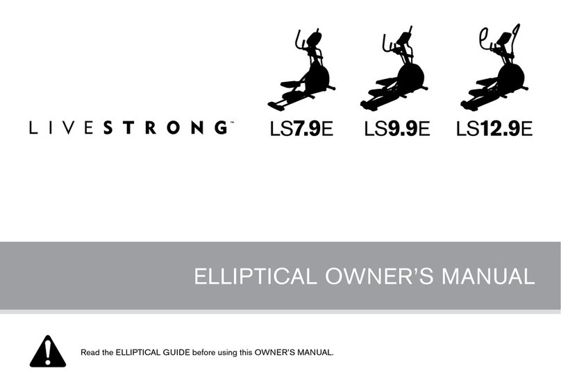 Livestrong LS7.9E owner's manual Livestrong LS7.9E owner's manual