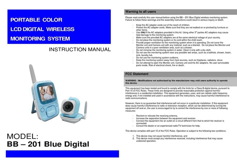 Basbau BB – 201 Blue Digital instruction manual