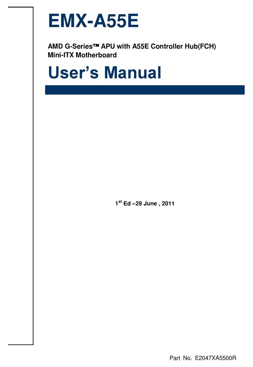 Avalue Technology EMX-A55E User manual