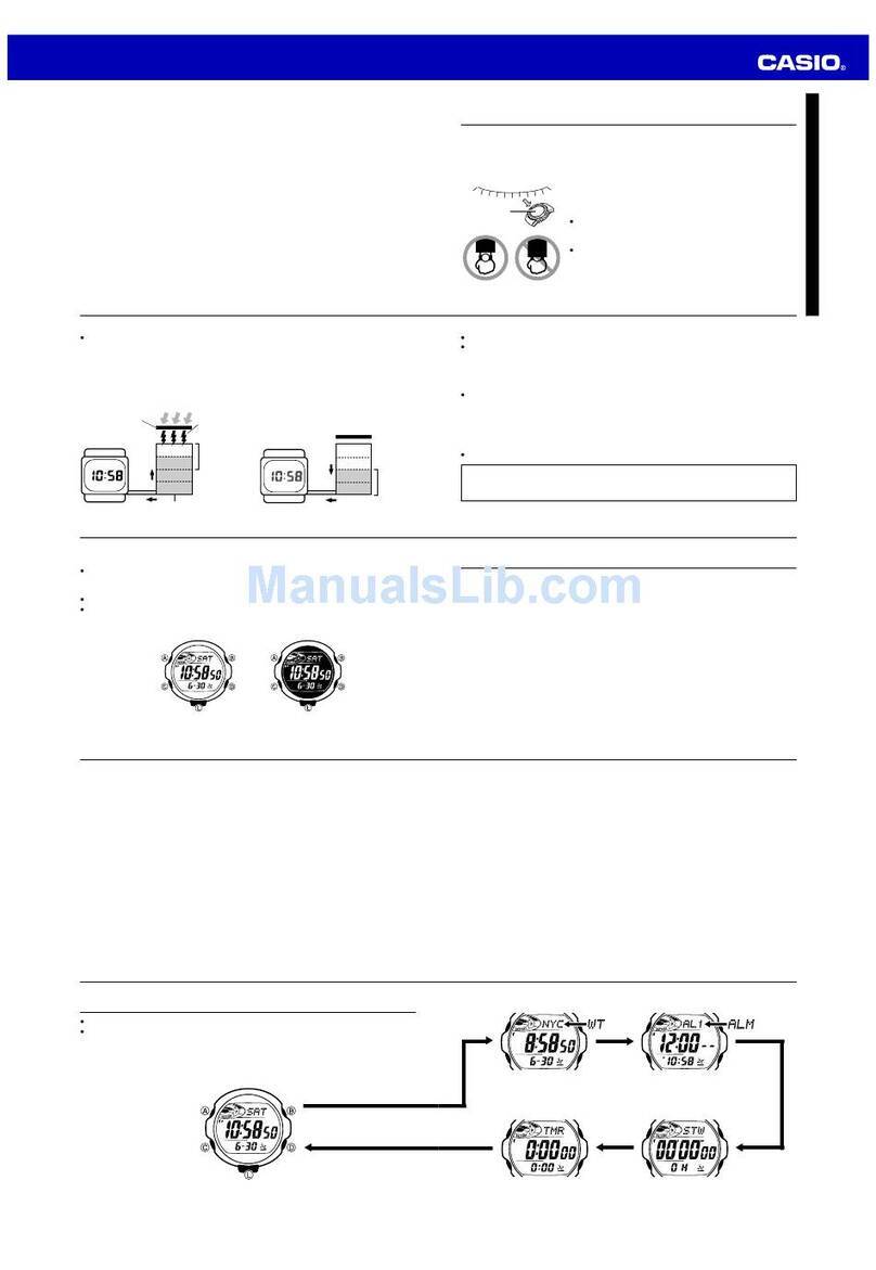 Casio 3406 User manual Casio 3406 User manual