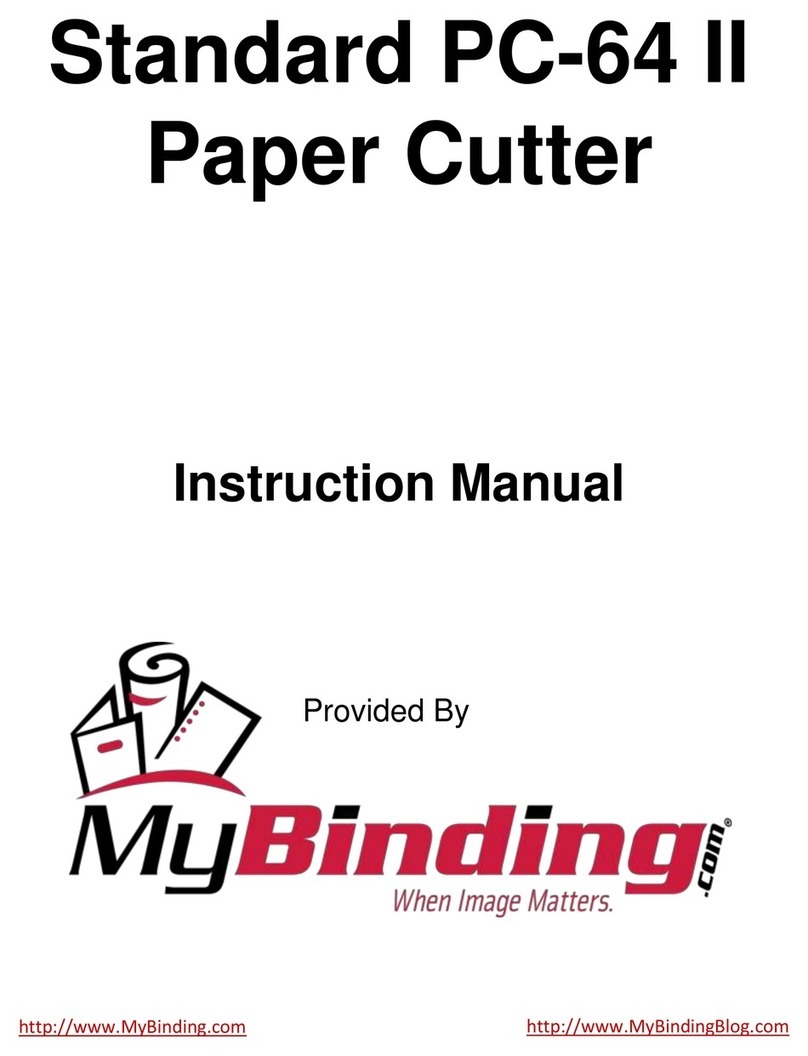 MyBinding Standard PC II- User manual