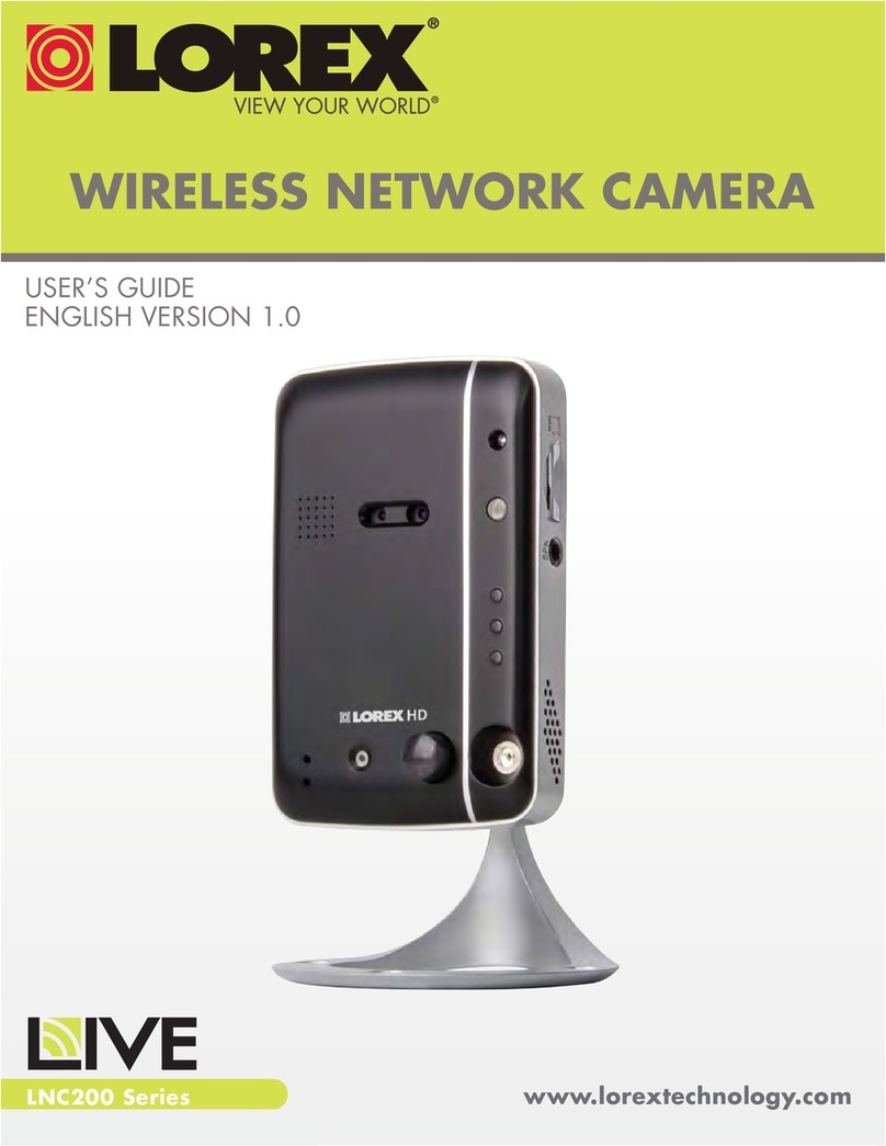 Lorex LNC201 User manual Lorex LNC201 User manual