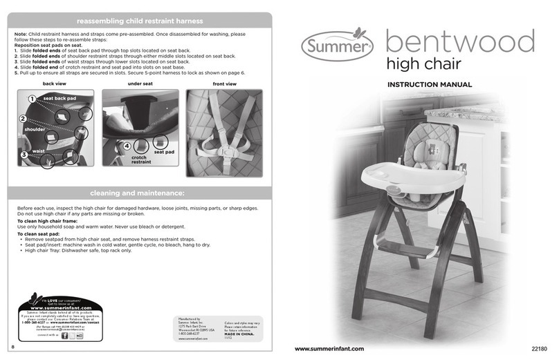 Summer Bentwood instruction manual