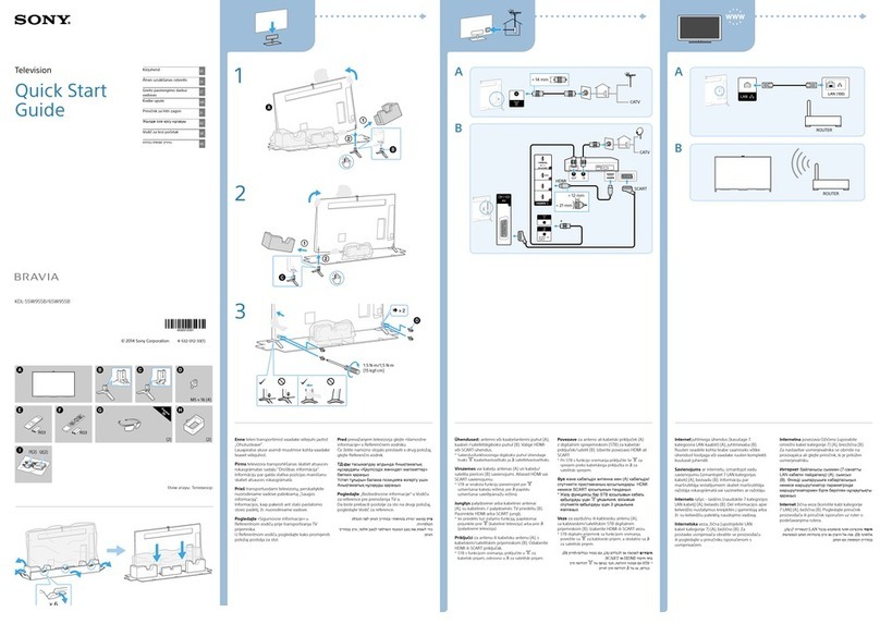 Sony Bravia KDL-55W955B User manual