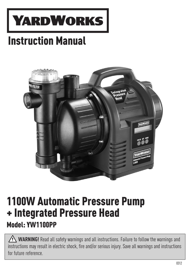 Yard Works YW1100PP instruction manual