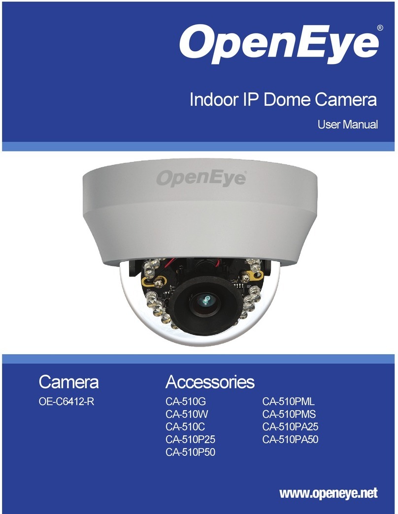 OpenEye OE-C6412-R User manual