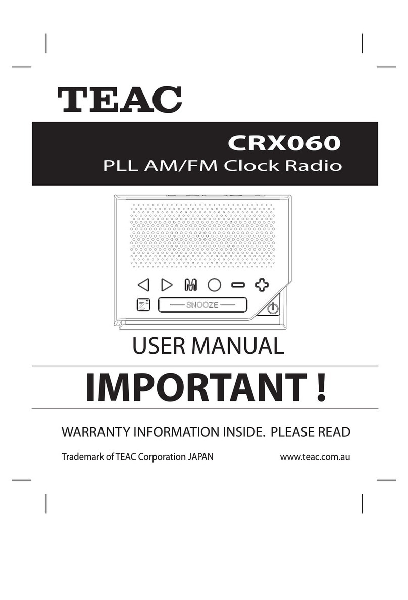 Teac CRX060 user manual