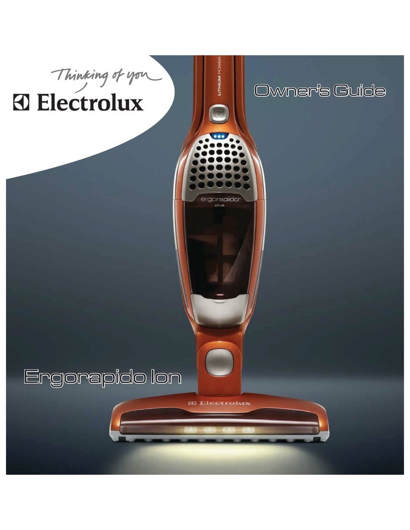 Electrolux Ergorapido Ion User manual