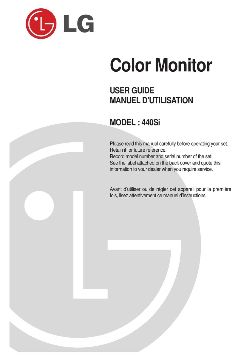 LG 440Si User manual