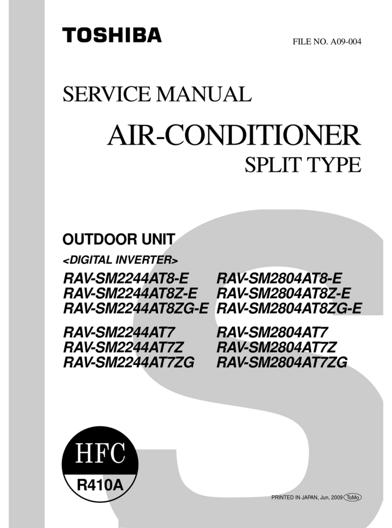 Toshiba RAV-SM2244AT8-E User manual