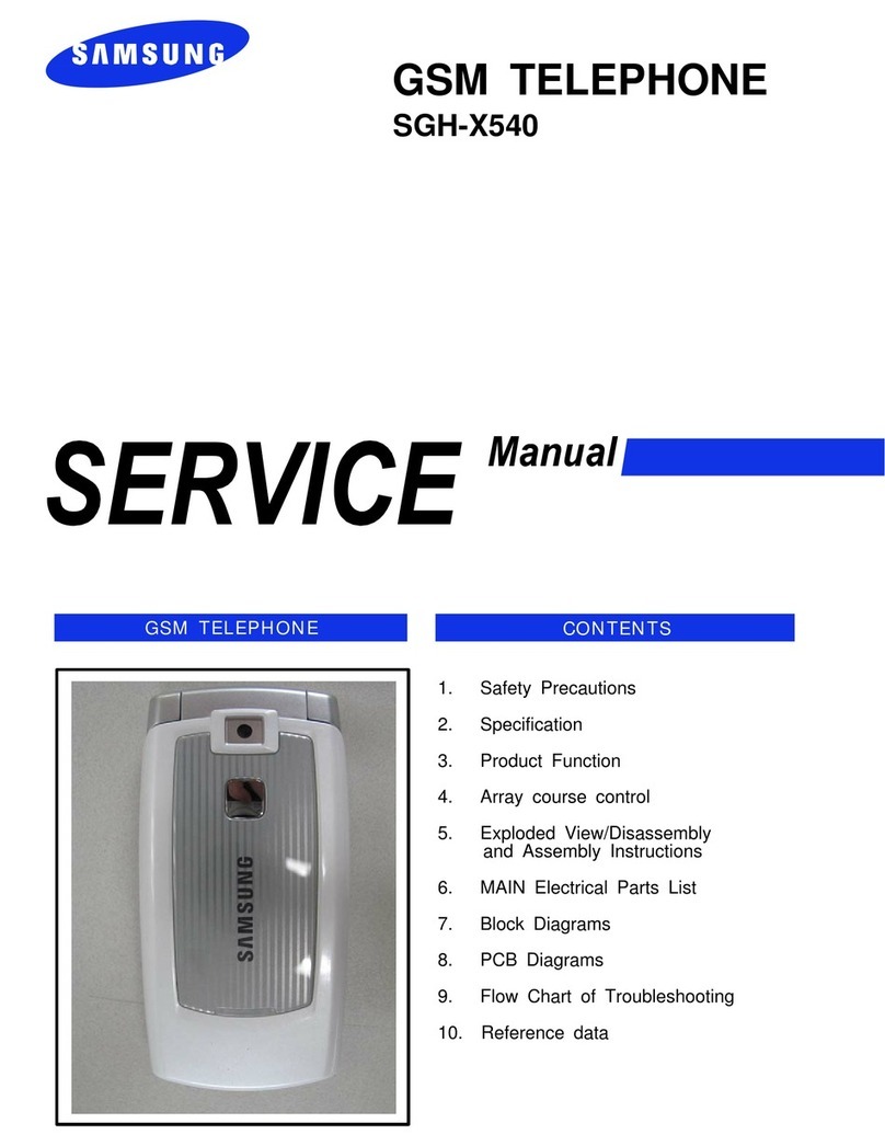Samsung SGH-X540 User manual