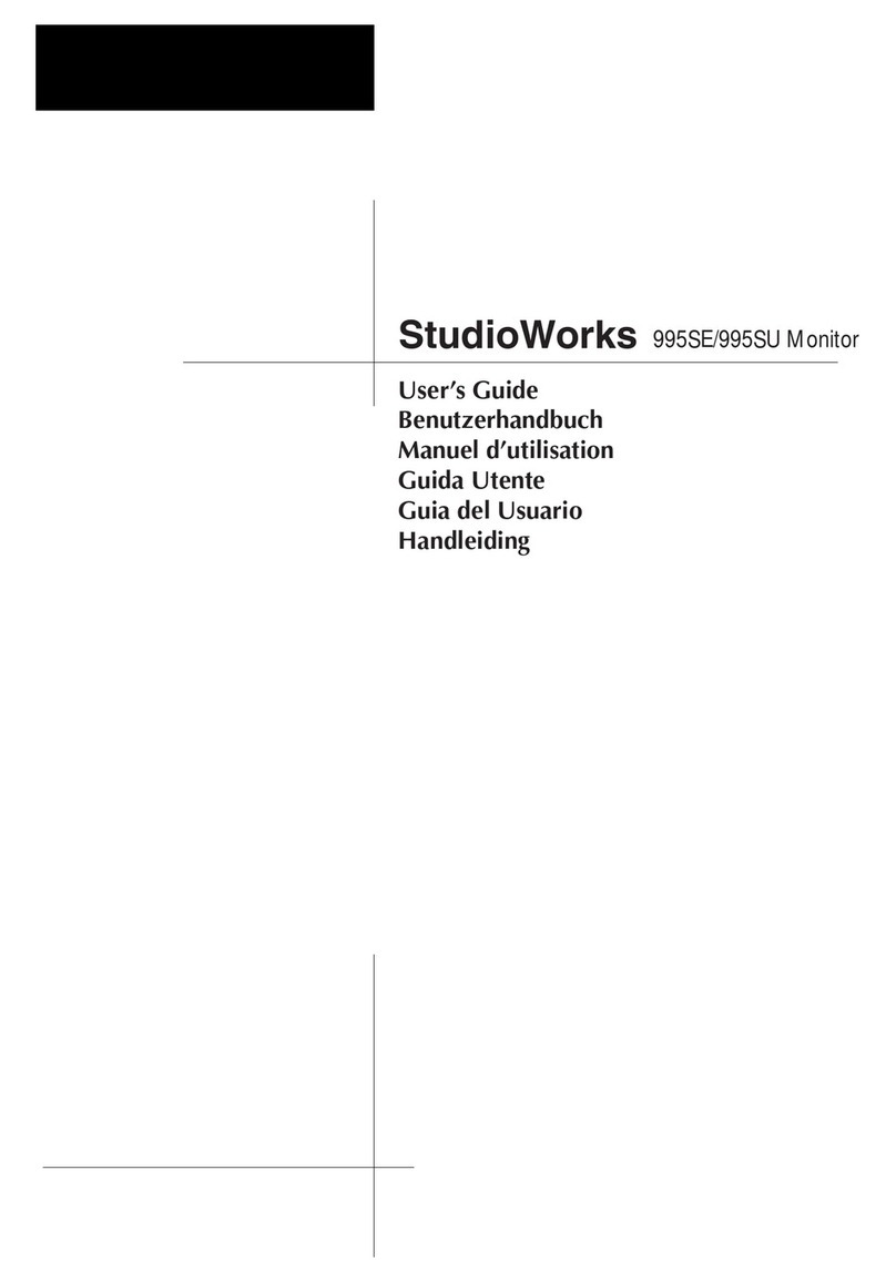 LG StudioWorks 995SE User manual