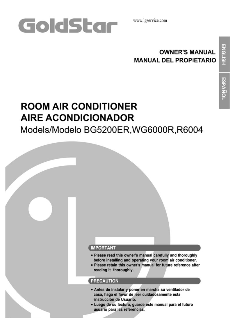 Goldstar BG5200ER User manual