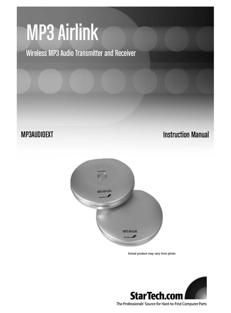 StarTech.com MP3AUDIOEXT User manual