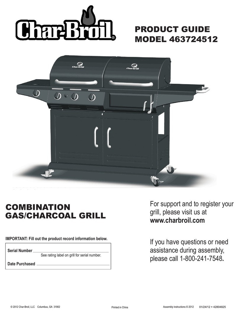 Char-Broil 463724512 User manual Char-Broil 463724512 User manual