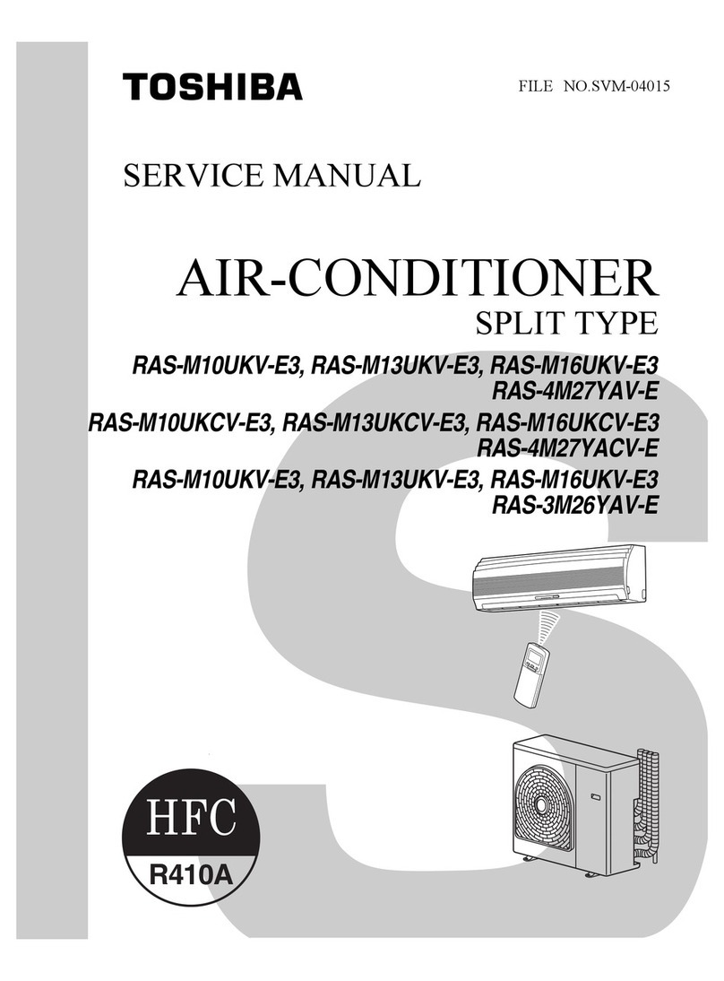 Toshiba RAS-M10UKV-E3 Service manual