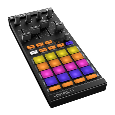 Traktor Kontrol F1 User manual