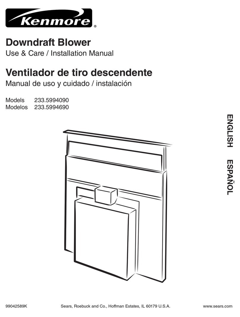 Kenmore 2335994090 Use & care / installation manual